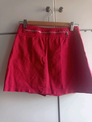 Esti skirt red used, length 36cm, waist 76cm