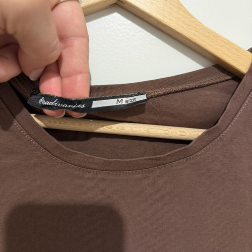 Stradivarius blouse size M used, brown