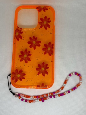 iPhone 14pro case with flowers