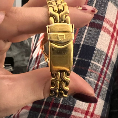 Vintage women's TAG Heuer Limited Edition watch used, gold tone