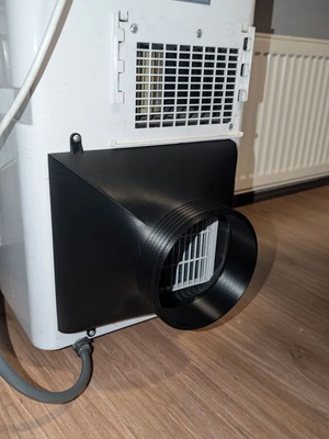 Αντάπτορας Dual Hose για φορητό κλιματιστικό Inventum AC701 με 3D εκτύπωση