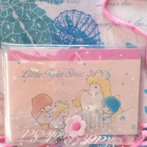 Vintage Sanrio Little Twin Stars painting set NOS new