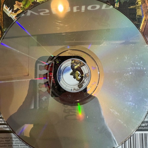 Pitfall PlayStation 2 used without manual with small hole in case