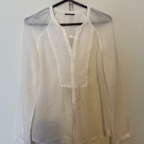 Massimo Dutti white shirt new, size M