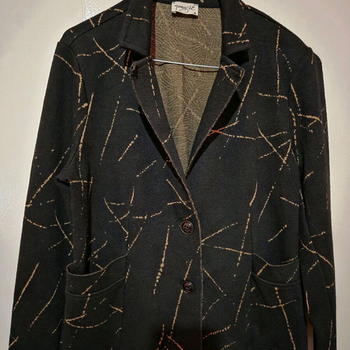 Namaste jacket like new, size M, black and beige