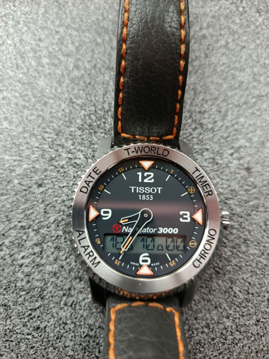 Tissot Navigator 3000 World Time like new - € 260,00 - Vendora.cy
