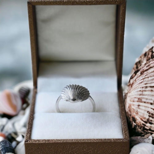 Shell Ring New Silver 925 Available In Three Colors