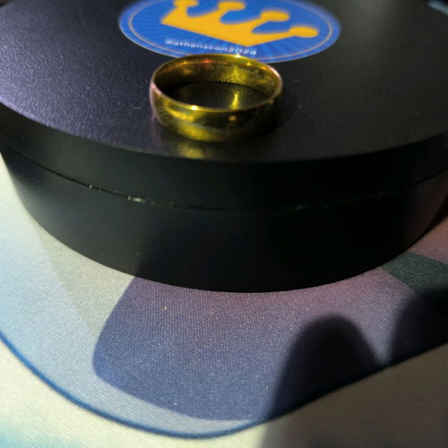 Lord of the Rings replica ring used