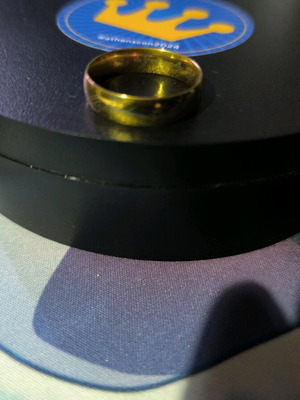 Lord of the Rings replica ring used