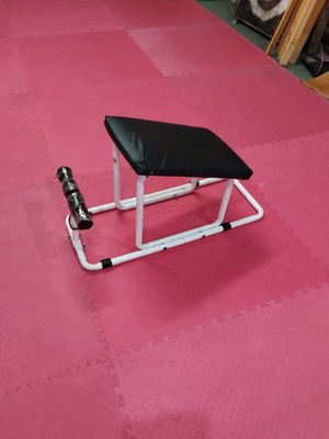 Adjustable Black Abdominal Bench Used