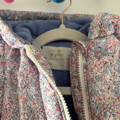 Mothercare baby jacket with flowers for 3-6 months, like new