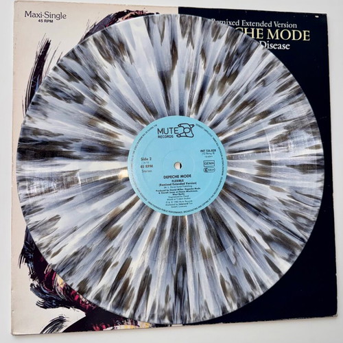 Depeche Mode Shake The Disease Grey Marbled 12" Maxi Single used