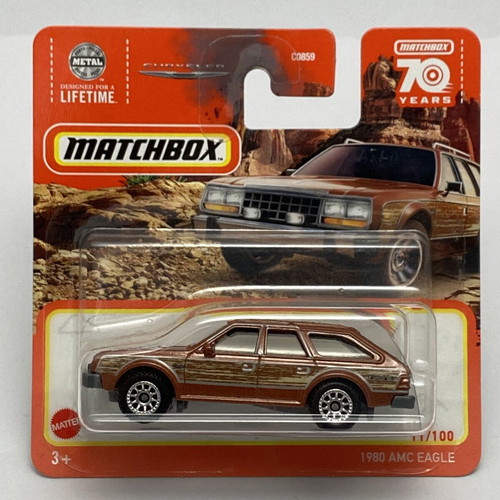 1980 AMC Eagle Matchbox Mainline collectible toy car scale 1:64 new