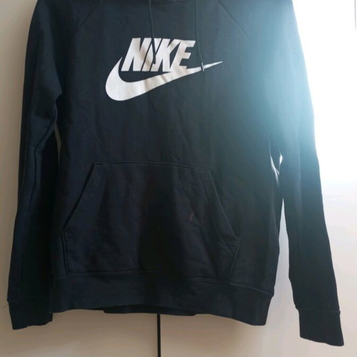Nike women's hoodie used, black, size S
