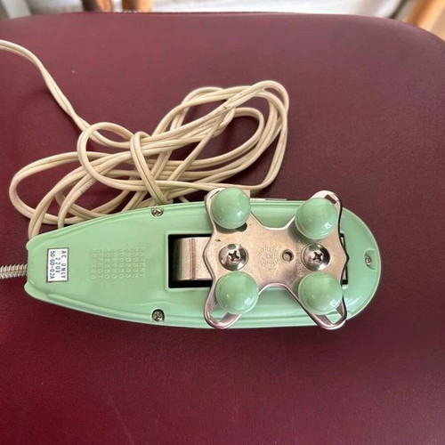 Massage device 1960 bakelite turquoise like new
