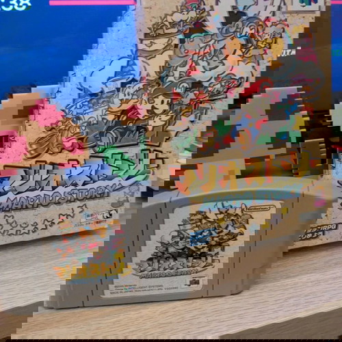 Mario Story (Paper Mario) Nintendo 64 употребяван, комплект с кутия