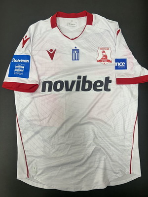 Panserraikos Match Worn Jersey 2024/25 Milos Deletic #7, like new