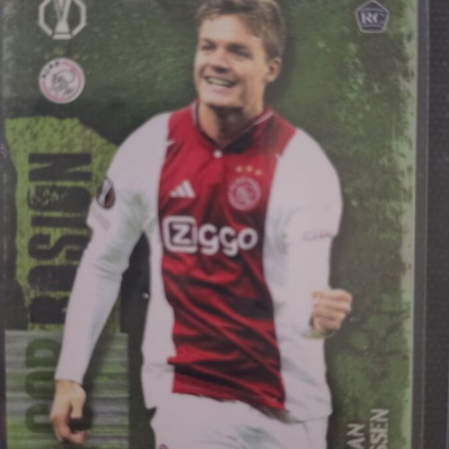 Christian Rasmussen numbered football card bundle 14/75 and 16/25
