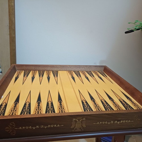 Byzantine Emperors Backgammon Set like new, collectible luxury edition