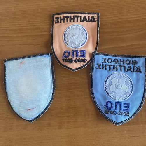 EPO referee badges set of 3, like new
