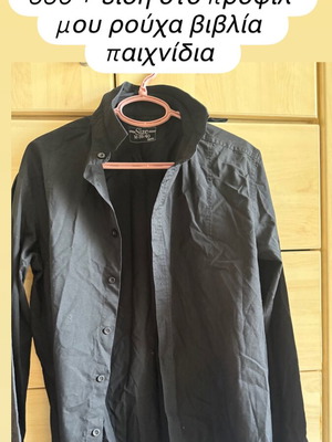 Black shirt size M like new