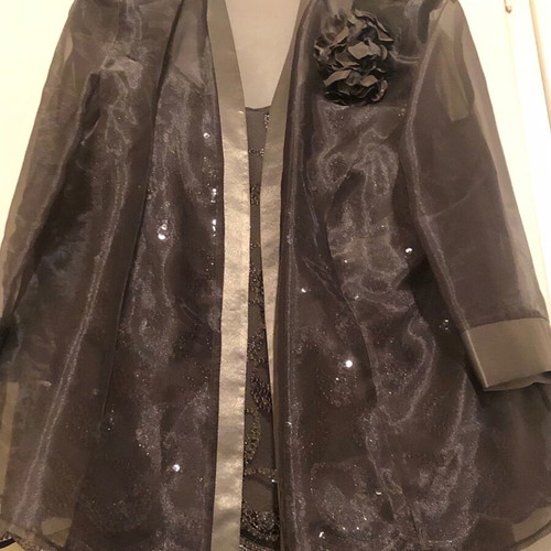 Evening formal satin set