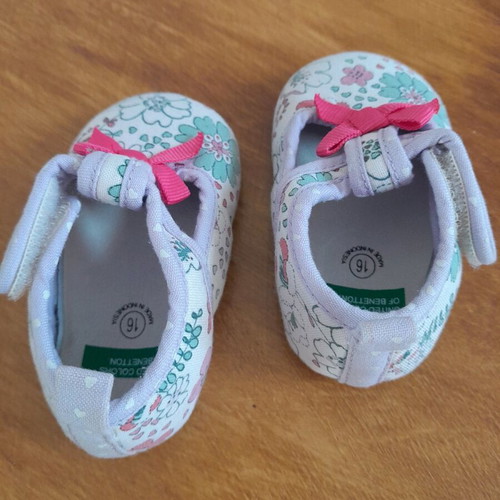 Baby shoes Benetton, Adidas, Puma like new, pack of 3 pairs