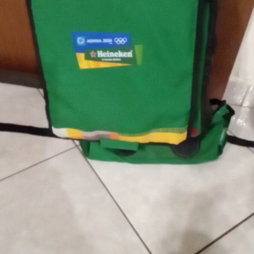 Heineken collectible fridge for 2004 Olympic Games like new