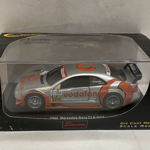 Saico Mercedes Benz CLK DTM 2002 Schneider Diecast new, 1:32 scale