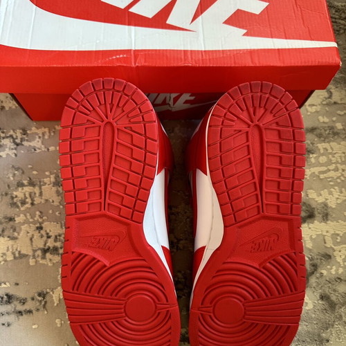 Nike Dunk High University Red sneakers size 47