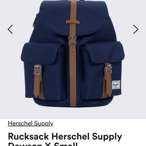 Herschel Supply Co Dawson Small backpack blue like new