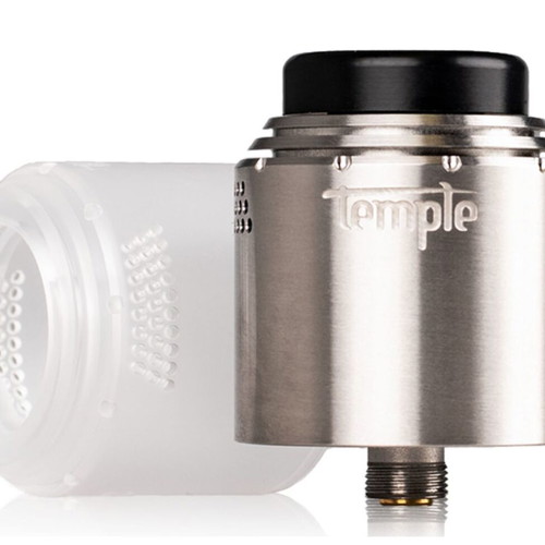 VaperzCloud Temple RDA 25mm like new, stainless steel