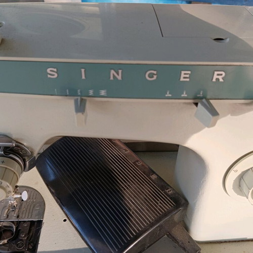 Singer sewing machine used