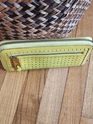 Juicy Couture wallet yellow used, summer style