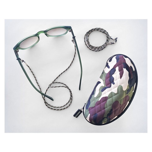 Moritz green sunglasses like new with case