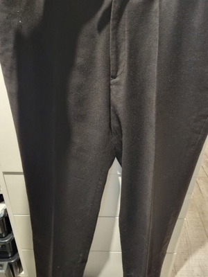 Wool men's pants black like new, size XL