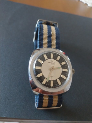 Midas men's mechanical wristwatch NOS like new
