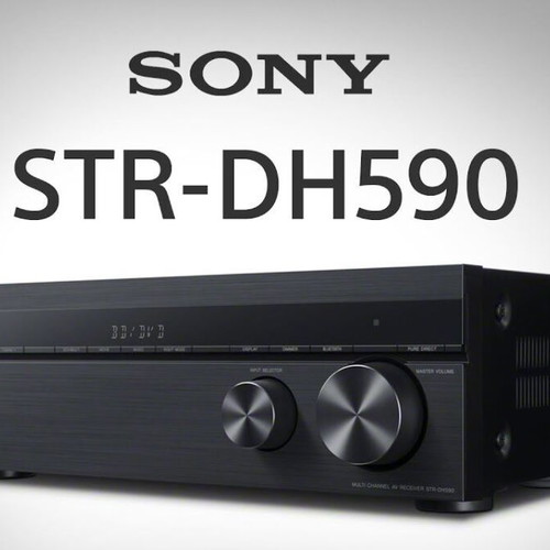Sony STR-DH590 5.2 Home Cinema AV Receiver new, sealed, 4K HDR, Bluetooth