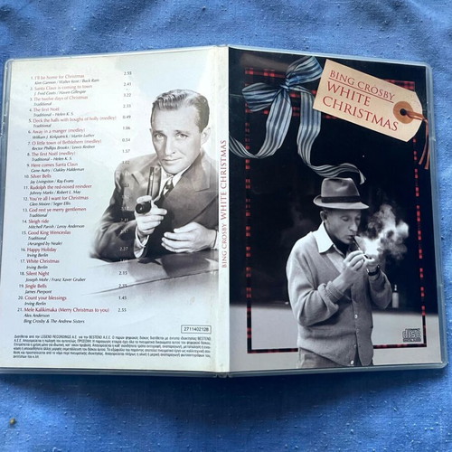 Bing Crosby White Christmas CD like new, jazz