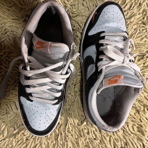 Nike Dunk Low like new, size 42, black and white