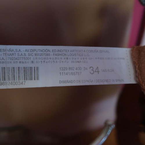 Stradivarius brown skort XS like new