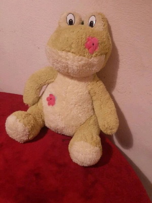 Frog plush like new