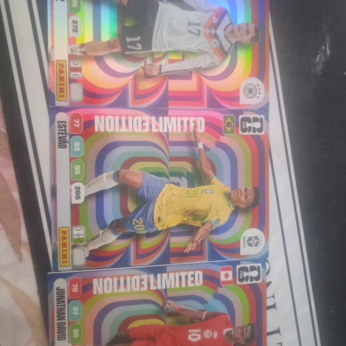Panini FIFA World Cup Adrenalyn 2026 XXL cards, 3 pcs
