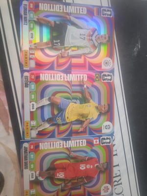 Panini FIFA World Cup Adrenalyn 2026 XXL cards, 3 pcs