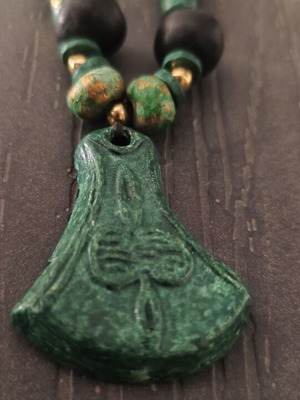 Necklace with Minoan motif and ceramic elements