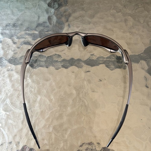 Oakley Juliet X-Metal sunglasses with gold iridium polarized lenses