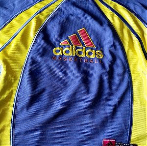 Adidas Basketball 90's Vintage Mens Sweatshirt Track Jacket Crewneck Big Logo
