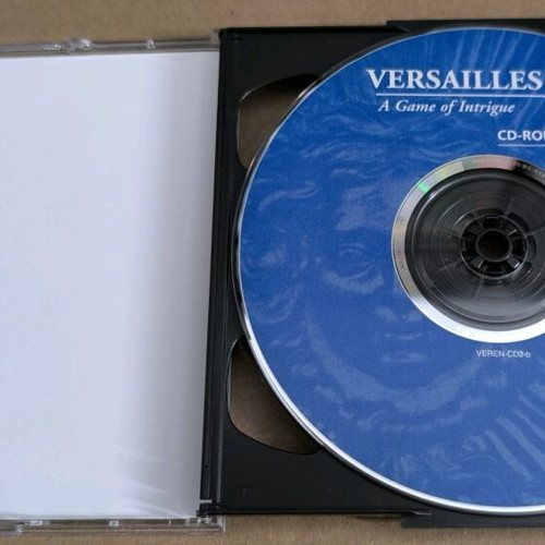 Versailles 1685 A Game Of Intrigue PC CD-ROM like new, Big Box