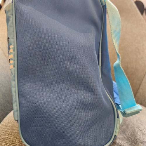 Children's travel set like new, 3 pieces, blue