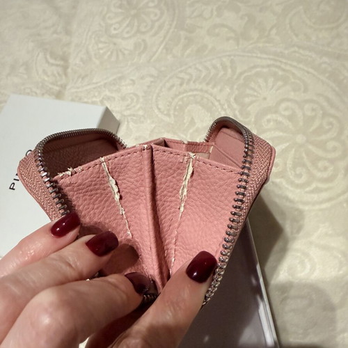 Pinko wallet pink like new with box